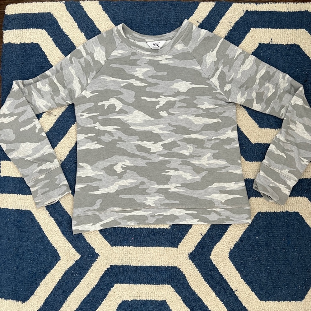 Athlete girl sweater